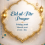 🌙 EID Al-FITR Prayer 2026 – Friday, 20th March 2026